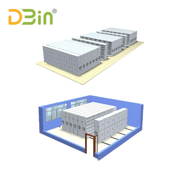 Fully Enclosed Steel Compact Shelving